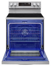 LREL6323S LG 30 Inch Electric Smart Convection Range with Air Fry - 6.3 cu. ft., Stainless Steel-4
