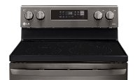 LREL6323D LG 30 Inch Electric Smart Convection Range with Air Fry - 6.3 cu. ft., Black Stainless Steel-6