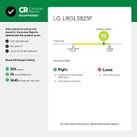 LRGL5825F LG Gas InstaView Range with Air Fry - Fingerprint Resistant Stainless Steel-2