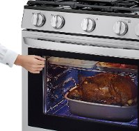 LRGL5825F LG Gas InstaView Range with Air Fry - Fingerprint Resistant Stainless Steel-6