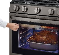 LRGL5825D LG Gas InstaView Range with Air Fry - Black Stainless Steel-7
