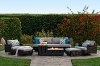 Espresso Brown 4 Piece Patio Group - Portofino