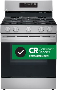 LRGL5823S LG Gas Convection Smart Range with Air Fry - Stainless Steel