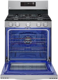 LRGL5823S LG Gas Convection Smart Range with Air Fry - Stainless Steel-7
