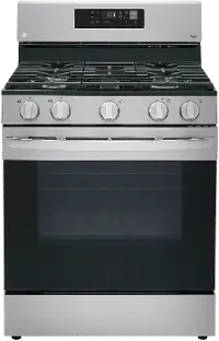 LRGL5821S LG Gas Smart Range with EasyClean - Stainless Steel