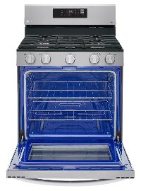 LRGL5821S LG Gas Smart Range with EasyClean - Stainless Steel-6