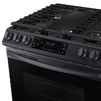 NX60T8511SG Samsung 30 Inch Slide In Smart Gas Range with Air Fry - 6 cu. ft. Black Stainless Steel-4