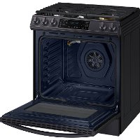 NX60T8511SG Samsung 30 Inch Slide In Smart Gas Range with Air Fry - 6 cu. ft. Black Stainless Steel-5