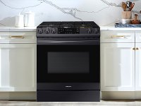 NX60T8511SG Samsung 30 Inch Slide In Smart Gas Range with Air Fry - 6 cu. ft. Black Stainless Steel-8