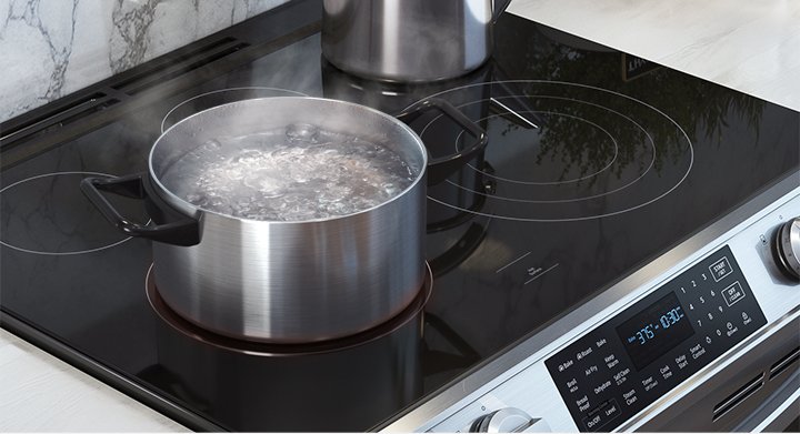 NE63T8511SS Samsung 30 Inch Slide In Electric Smart Range with Convection and Air Fry - 6.3 cu. ft. Fingerprint Resistant Stainless Steel-8