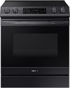 NE63T8511SG Samsung 30 Inch Slide In Electric Smart Range with Convection and Air Fry - 6.3 cu. ft. Black Stainless Steel