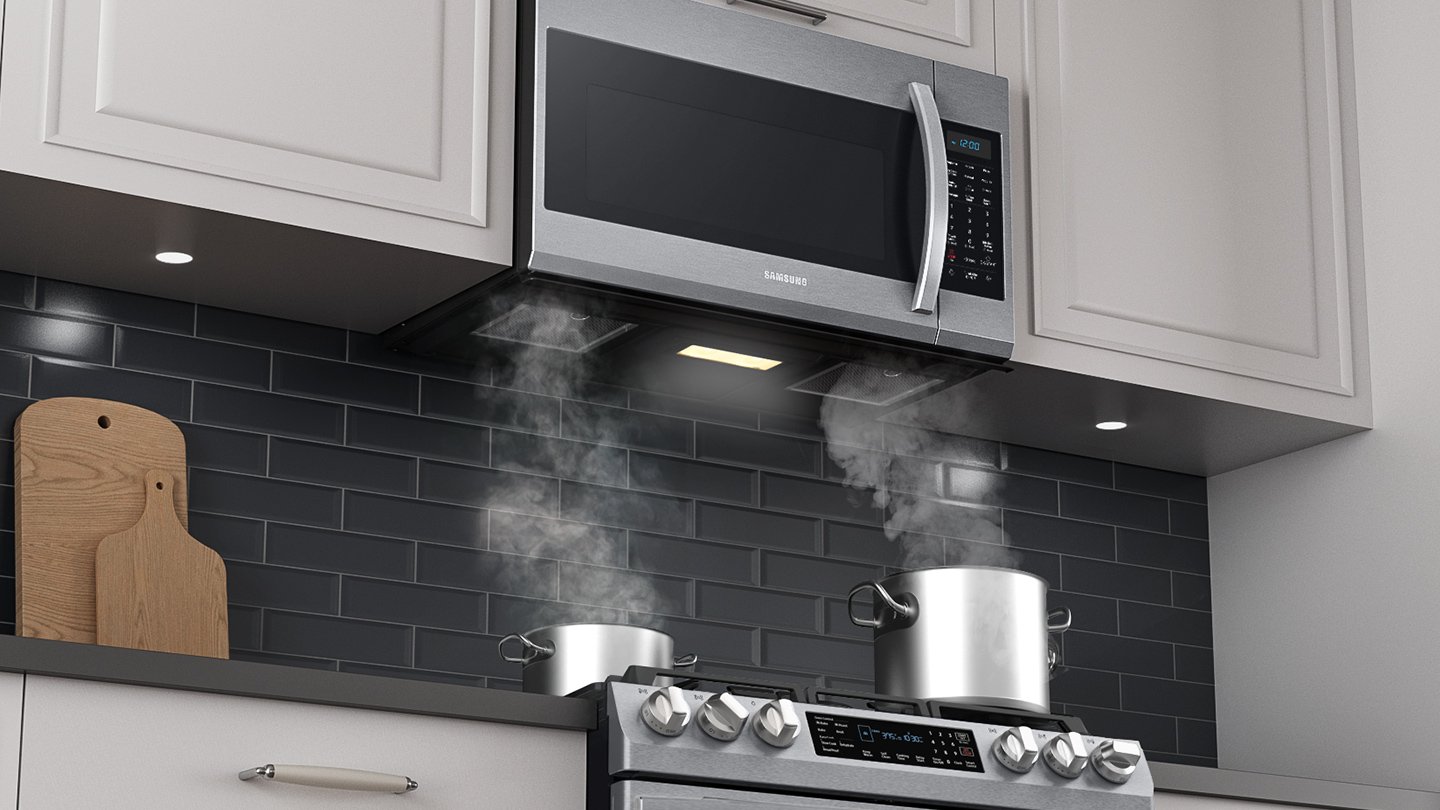 ME17R7021EW Samsung Over the Range Microwave - 1.7 cu. ft., White-5