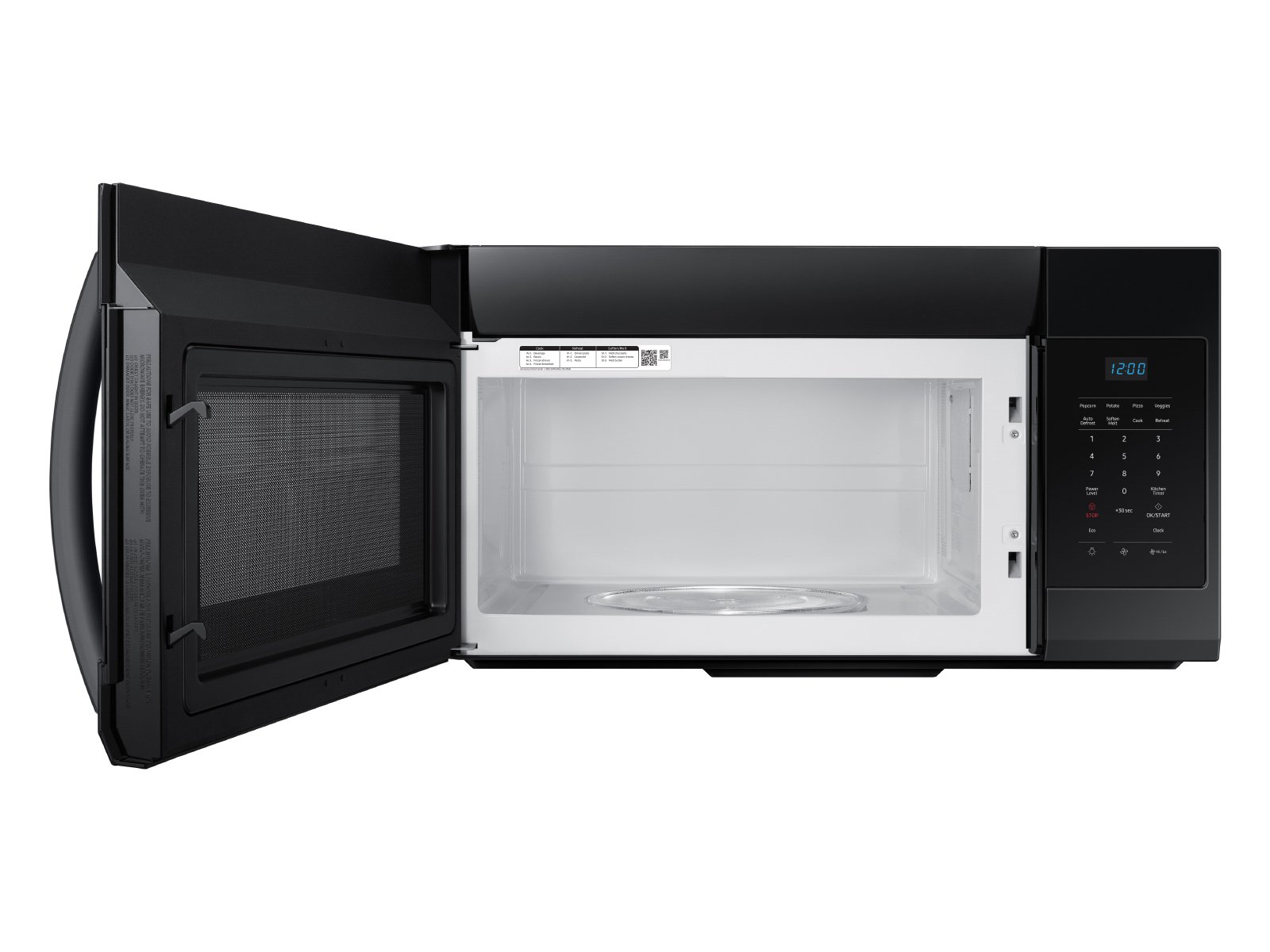 ME17R7021EB Samsung Over the Range Microwave - 1.7 cu. ft., Black-2