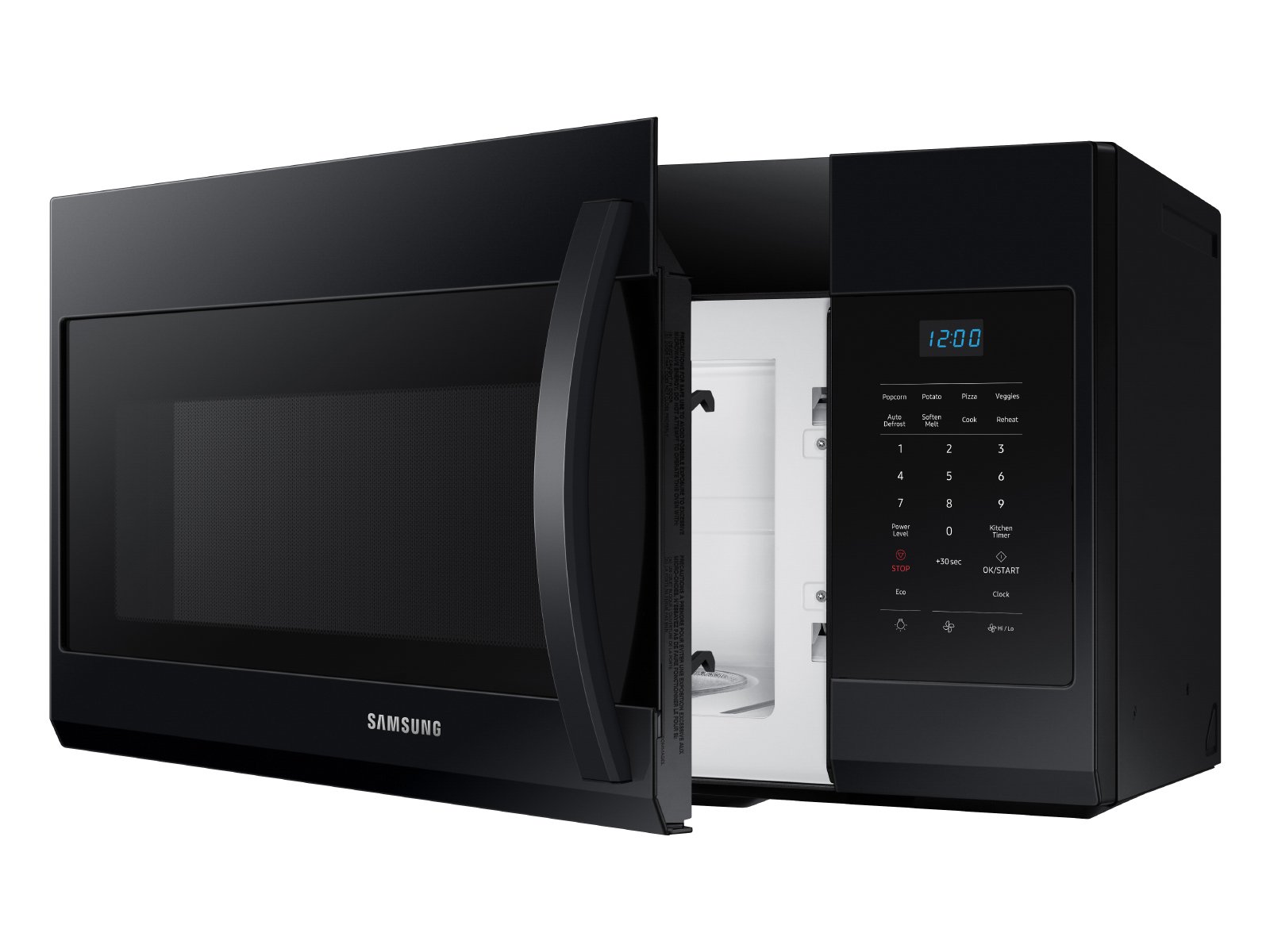ME17R7021EB Samsung Over the Range Microwave - 1.7 cu. ft., Black-3