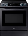 NE63T8711SG Samsung 30 Inch Slide In Electric Range with SmartDial and Air Fry - 6 cu. ft. Black Stainless Steel