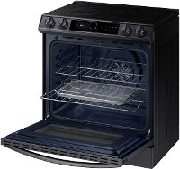 NE63T8711SG Samsung 30 Inch Slide In Electric Range with SmartDial and Air Fry - 6 cu. ft. Black Stainless Steel-4