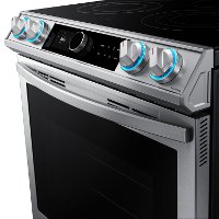 NE63T8711SS Samsung 30 Inch Slide In Electric Range with SmartDial and Air Fry - 6 cu. ft. Fingerprint Resistant Stainless Steel-3