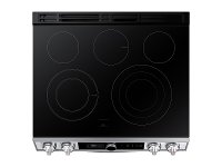 NE63T8711SS Samsung 30 Inch Slide In Electric Range with SmartDial and Air Fry - 6 cu. ft. Fingerprint Resistant Stainless Steel-4