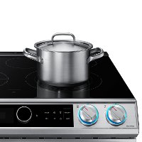 NE63T8711SS Samsung 30 Inch Slide In Electric Range with SmartDial and Air Fry - 6 cu. ft. Fingerprint Resistant Stainless Steel-5
