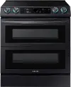 NE63T8751SG Samsung 6 cu ft Flex Duo Electric Range with Smart Dial - Black Stainless Steel