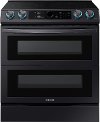 NE63T8751SG Samsung Flex Duo Front Control Slide In Electric Range with Smart Dial - Black Stainless Steel, 6.0 cu. ft.