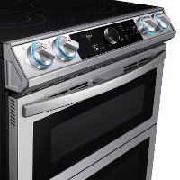 NE63T8751SS Samsung Flex Duo Front Control Slide In Electric Range with Smart Dial - Fingerprint Resistant Stainless Steel, 6.0 cu. ft.-2