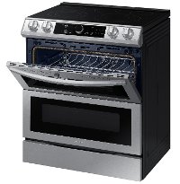 NE63T8751SS Samsung Flex Duo Front Control Slide In Electric Range with Smart Dial - Fingerprint Resistant Stainless Steel, 6.0 cu. ft.-4
