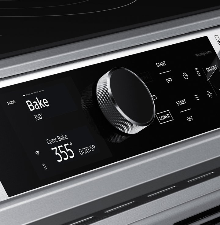NE63T8751SS Samsung Flex Duo Front Control Slide In Electric Range with Smart Dial - Fingerprint Resistant Stainless Steel, 6.0 cu. ft.-6