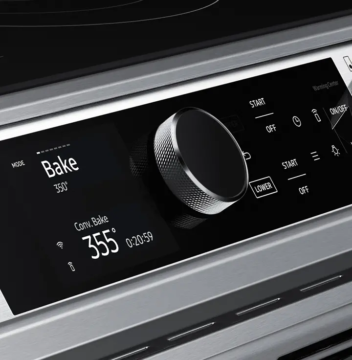 NE63T8751SS Samsung Flex Duo Front Control Slide In Electric Range with Smart Dial - Fingerprint Resistant Stainless Steel, 6.0 cu. ft.-6