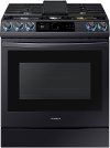 NX60T8711SG Samsung 30 Inch Slide In Gas Range with SmartDial and Air Fry - 6 cu. ft. Black Stainless Steel