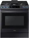 NX60T8711SG Samsung 6 cu ft Gas Range with SmartDial - Black Stainless Steel