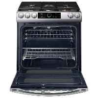 NX60T8751SS Samsung Flex Duo Front Control Slide In Gas Range with Smart Dial - Fingerprint Resistant Stainless Steel, 6.0 cu. ft.-3