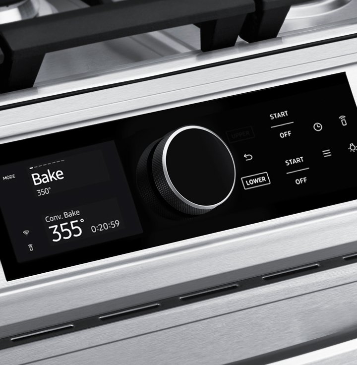 NX60T8751SS Samsung Flex Duo Front Control Slide In Gas Range with Smart Dial - Fingerprint Resistant Stainless Steel, 6.0 cu. ft.-7