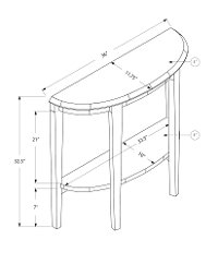 White Hall Sofa Table-5