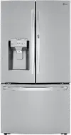 LRFDC2406S LG 23.5 cu ft French Door in Door Refrigerator - Counter Depth Stainless Steel