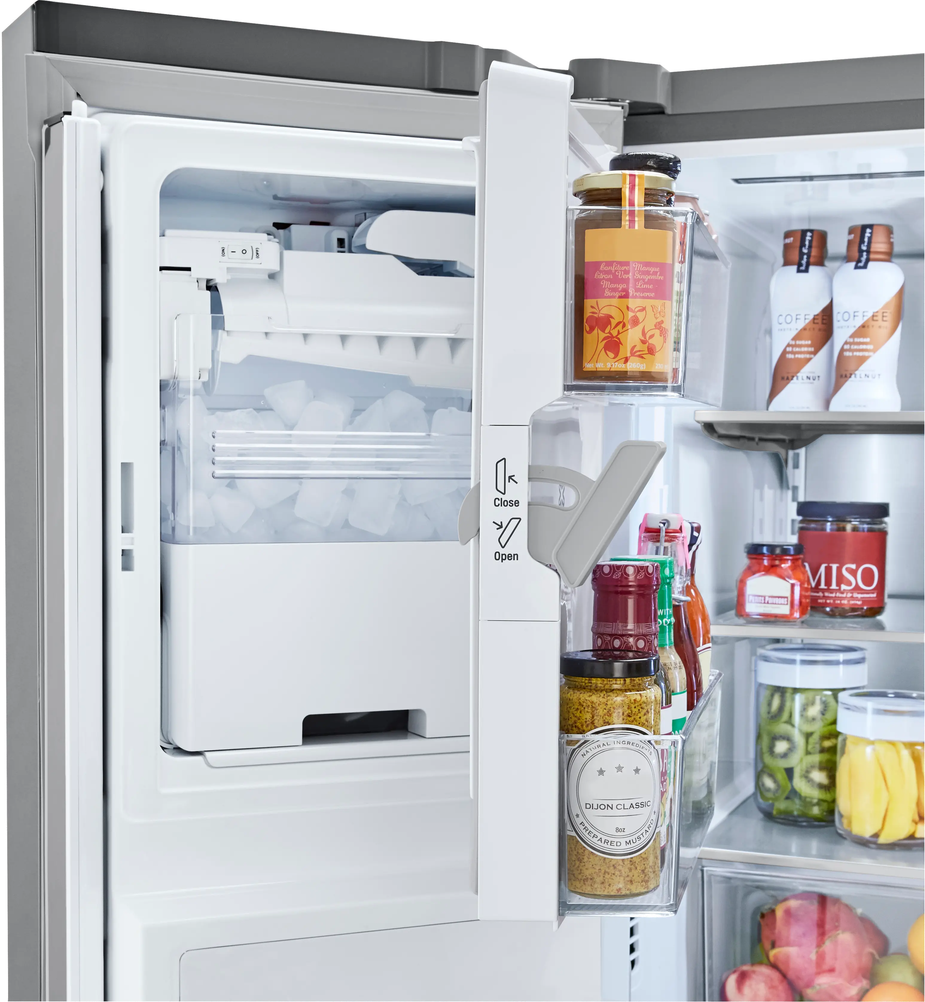 LRFDC2406S LG 23.5 cu ft French Door in Door Refrigerator - Counter Depth Stainless Steel-6