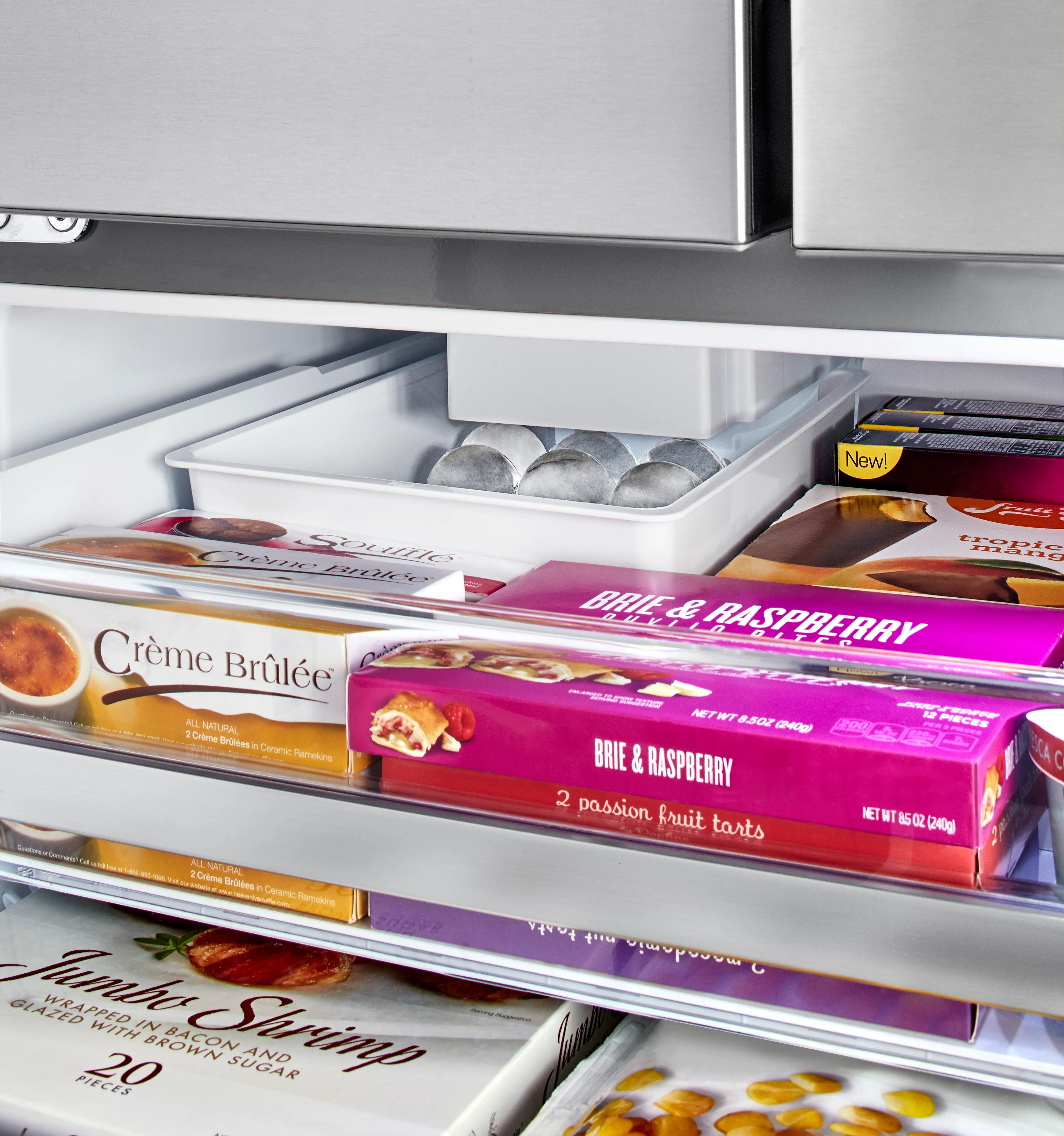 LRFDC2406S LG 23.5 cu ft French Door in Door Refrigerator - Counter Depth Stainless Steel-8