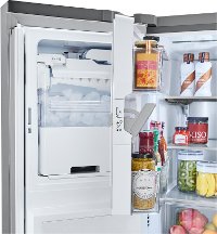 LRFDC2406S LG Counter Depth French Door in Door Smart Refrigerator with Craft Ice - 23.5 cu. ft., 36 Inch Stainless Steel-6