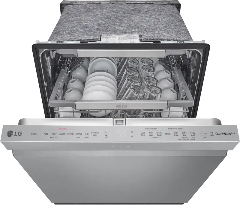 LDP6810SS LG Top Control Dishwasher - Stainless Steel-3
