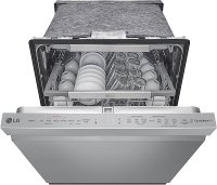 LDP6810SS LG Top Control Smart Dishwasher with QuadWash and TrueSteam - 24 Inch Stainless Steel-3