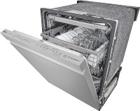 LDP6810SS LG Top Control Smart Dishwasher with QuadWash and TrueSteam - 24 Inch Stainless Steel-5