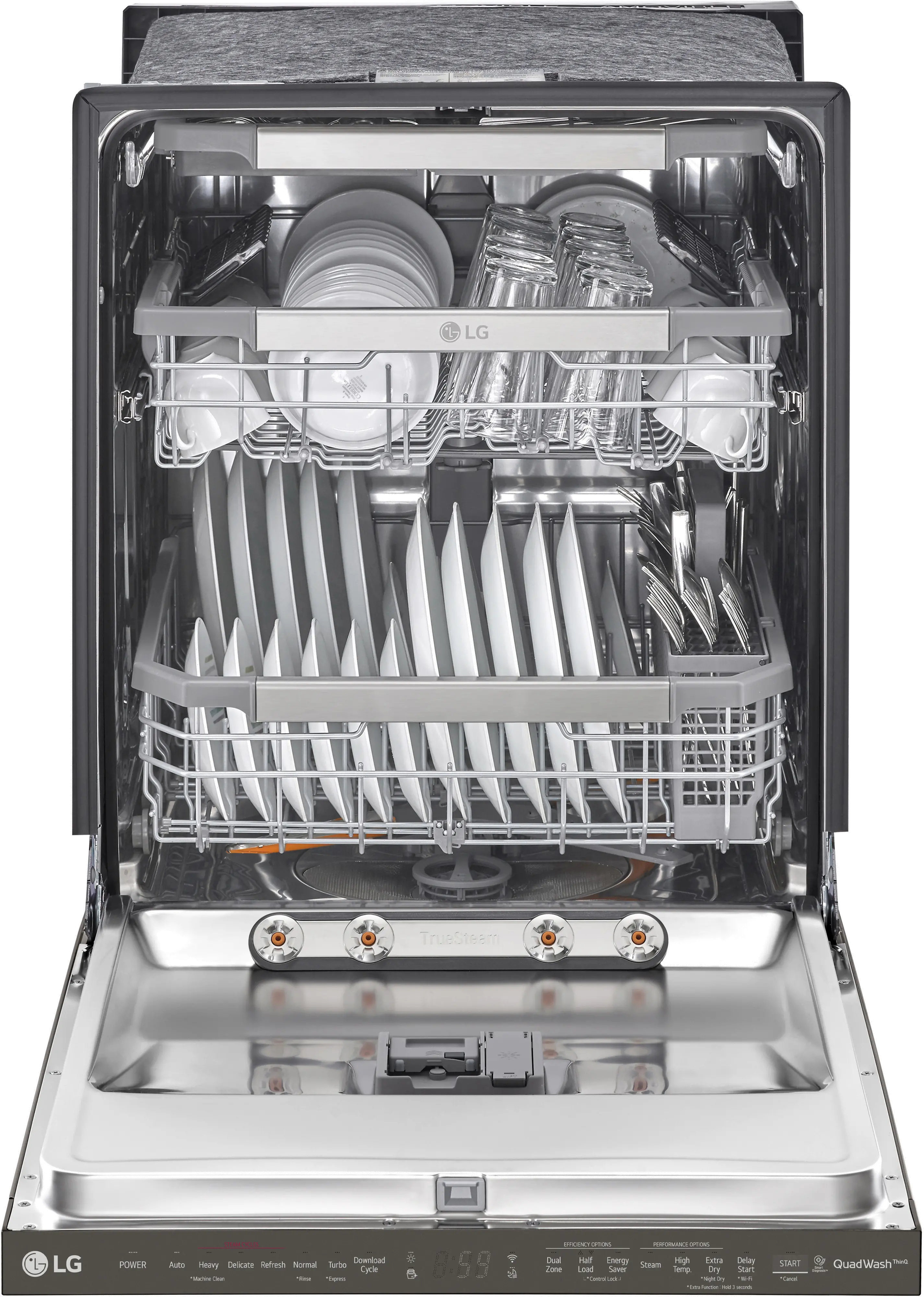 LDP6810BD LG Top Control Dishwasher - Stainless Steel-5