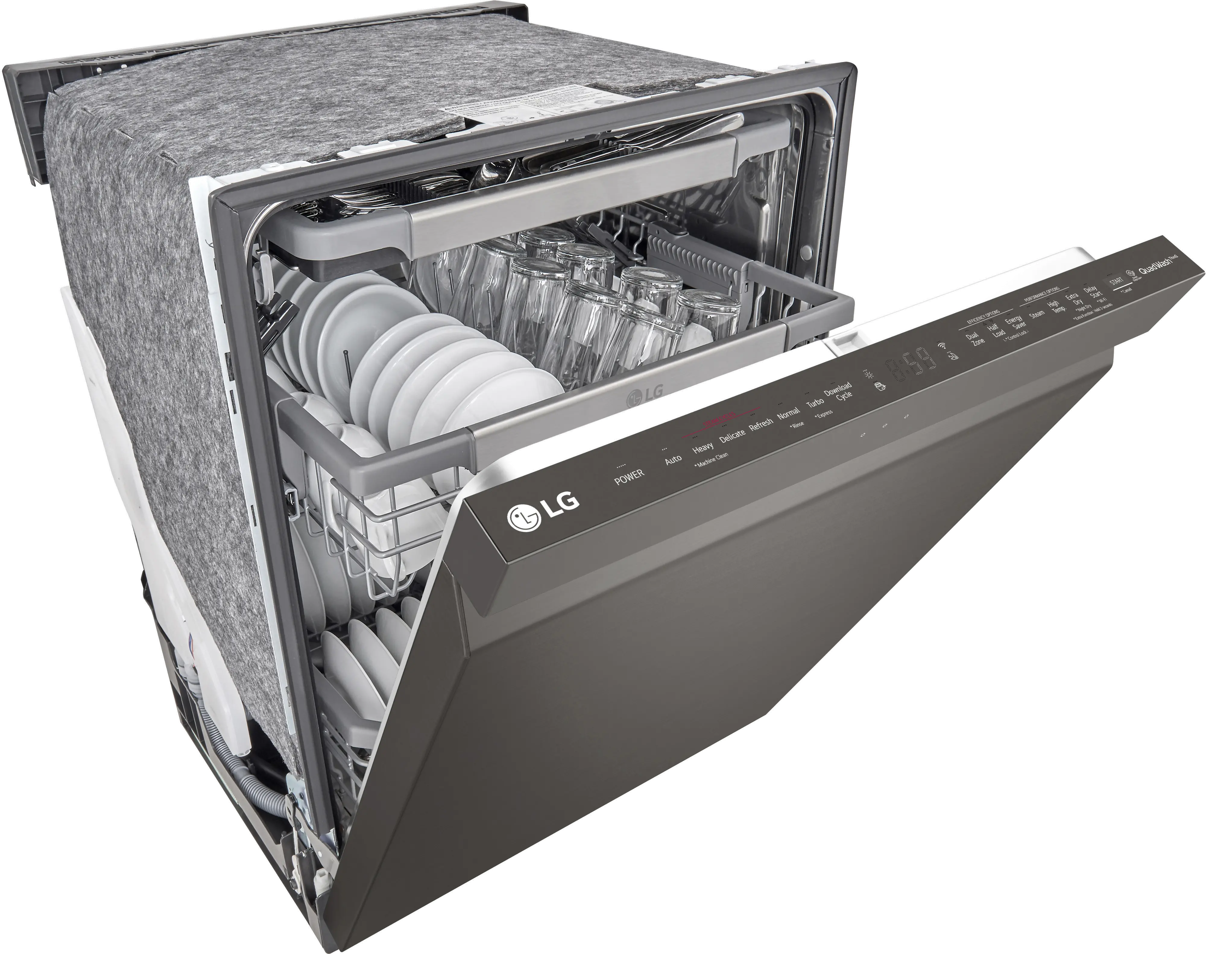 LDP6810BD LG Top Control Dishwasher - Stainless Steel-6