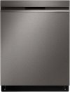 LDP6810BD LG Top Control Smart Dishwasher with QuadWash and TrueSteam - 24 Inch Black Stainless Steel