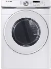 DVE45T6000W Samsung Electric Dryer with Sensor Dry - 7.5 cu. ft. White