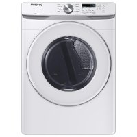 DVG45T6000W Samsung 7.5 cu. ft. Gas Steam Dryer with Sensor Dry - White