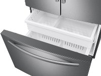 RF27T5501SR Samsung 36 Inch French Door Smart Refrigerator - 26.5 cu. ft., Fingerprint Resistant Stainless Steel-6