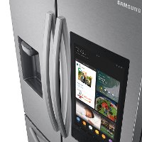 RF27T5501SR Samsung 36 Inch French Door Smart Refrigerator - 26.5 cu. ft., Fingerprint Resistant Stainless Steel-7