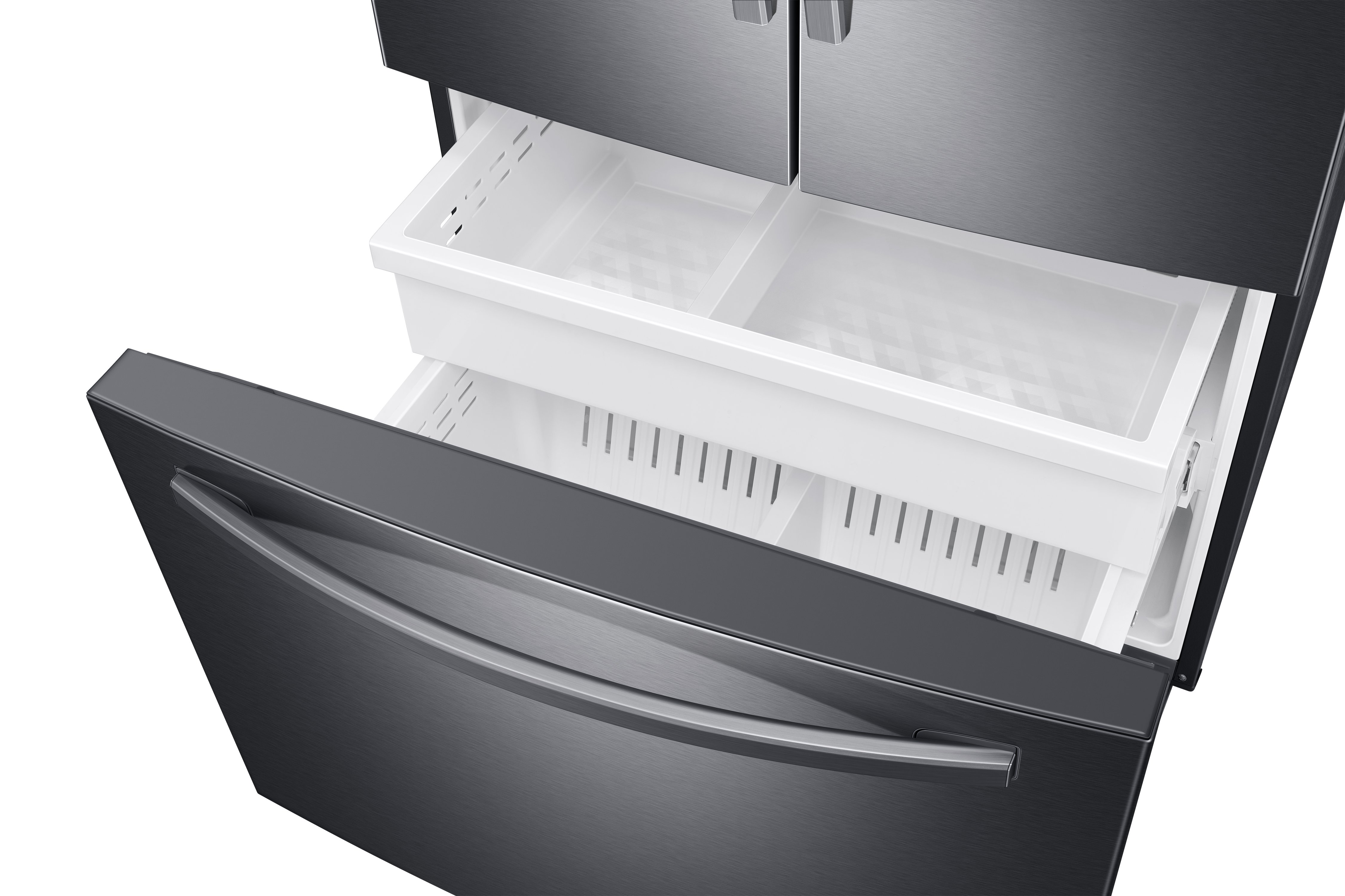 RF27T5501SG Samsung 26.5 cu ft French Door Smart Refrigerator - 36 W Black Stainless Steel-5