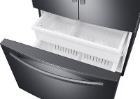 RF27T5501SG Samsung 36 Inch French Door Smart Refrigerator - 26.5 cu. ft., Black Stainless Steel-5